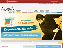 Tablet Screenshot of anchietanum.com.br
